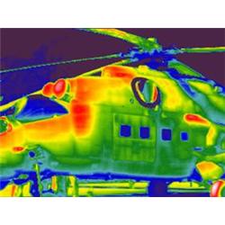 Termogram śmigłowca