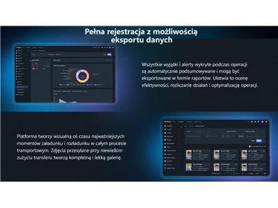 Pełna rejestracja i eksport danych operacyjnych. Pełna rejestracja i eksport danych operacyjnych.