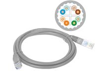 Patchcord utp kat.6a szary LSOH Patchcord utp kat.6a szary LSOH