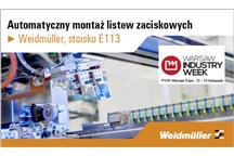 Automatyczny Montaż Listew Zaciskowych Weidmüller – pokaz na żywo podczas targów Warsaw Industry Wee