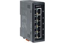 Firma ICPDAS wprowadza na rynek NS-205G - 5 portowy przemysłowy, niezawodny przełącznik 10/100/1000 Base-T Ethernet.