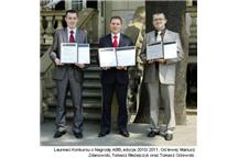 ABB nagrodziło laureatów Konkursu o Nagrodę ABB i konkursu ABB IT Challenge, edycja 2010/ 2011