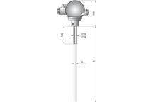 Czujniki temperatury z osłonami ceramicznymi TTSC1 i TTBC1