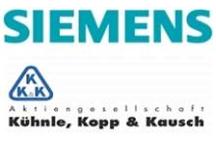 Siemens Power Group przejął Kühnle, Kopp & Kausch Siemens Power Group przejął Kühnle, Kopp & Kausch