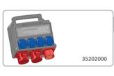 Rozdzielnica elCASE, 16A, typ W16-0204 RCCB/MCB