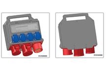 Rozdzielnica elCASE, 32 A, typ W32-1104 RCCB
