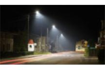 Trzebielino oświetlone żarówkami led