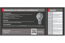 zaproszenie na seminarium oświetleniowe