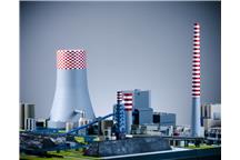 Wizualizacja nowo budowanego bloku energetycznego w Elektrowni Kozienice należącej do ENEA Wytwarzanie, do którego ABB dostarczy transformatory jednofazowe. (Wizualizacja: ENEA Wytwarzanie)