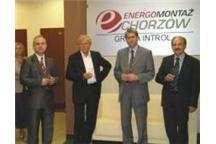 Nowa siedziba i hala Energomontażu Chorzów. Nowa siedziba i hala Energomontażu Chorzów.