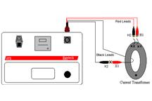 Podłaczenie do przekładnika prądowego