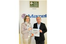 Wręczenie certyfikatu potwierdzającego członkostwo